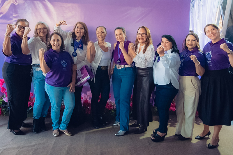 Alliny é homenageada no lançamento da campanha Amapá Lilás