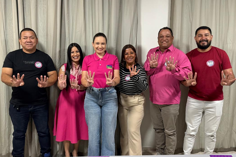 Vereadores do município de Amapá levam apoio a Alliny Serrão